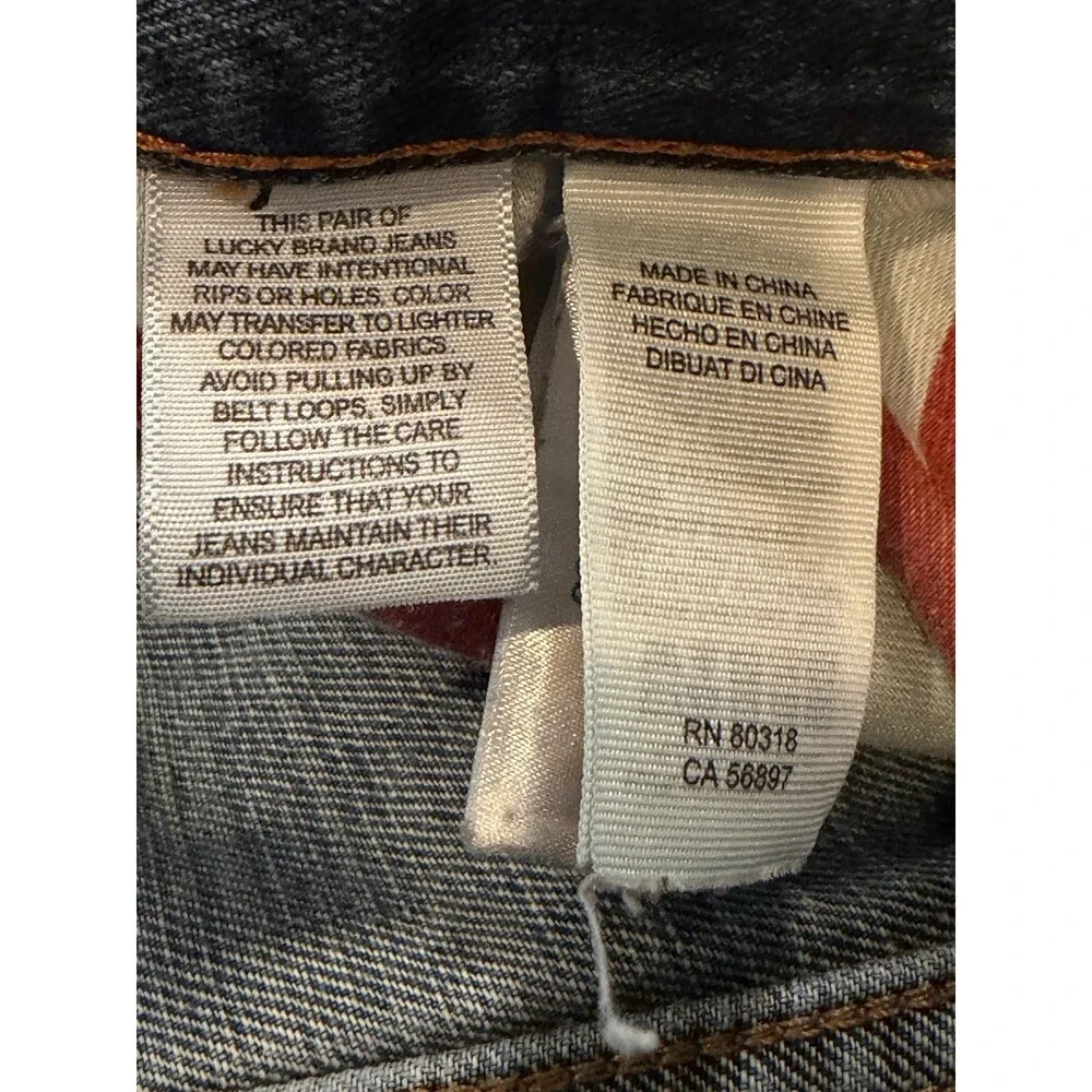 Lucky Brand‎ Jeans Men's 38x34 Blue Med Wash 361 Vintage Straight